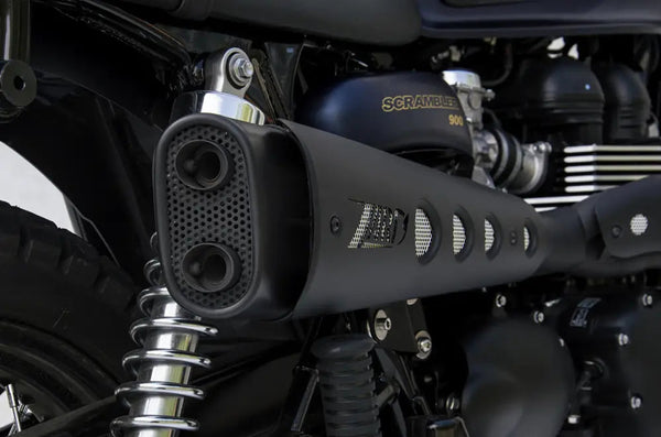 ZARD Exhaust Short High Mount Full System Triumph Scrambler 900 2001-2016 image 10