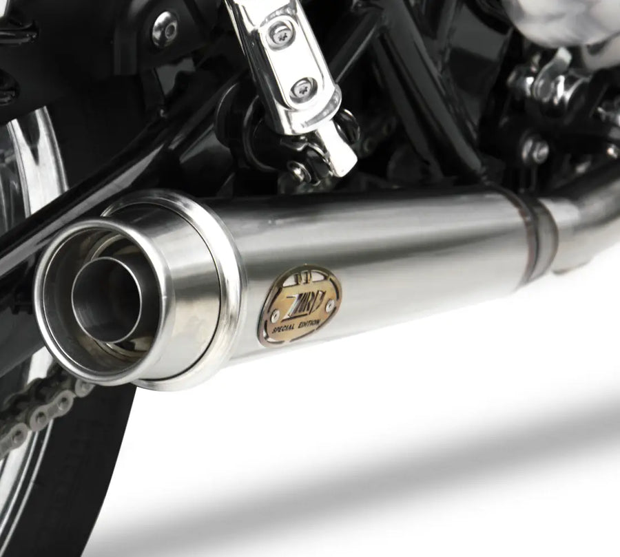 ZARD Exhaust Full System Triumph Bonneville T120 / T100 2016-2020 (Keeps OEM Cat)