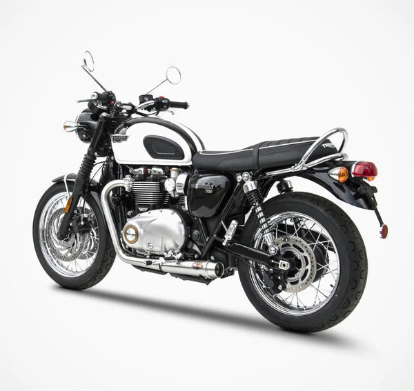 ZARD Exhaust Full System Triumph Bonneville T120 / T100 2016- (Removes OEM Cat)