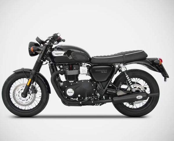 ZARD Exhaust Bottle Slip-On Triumph Bonneville T100 / T120 2016-2020 image 2