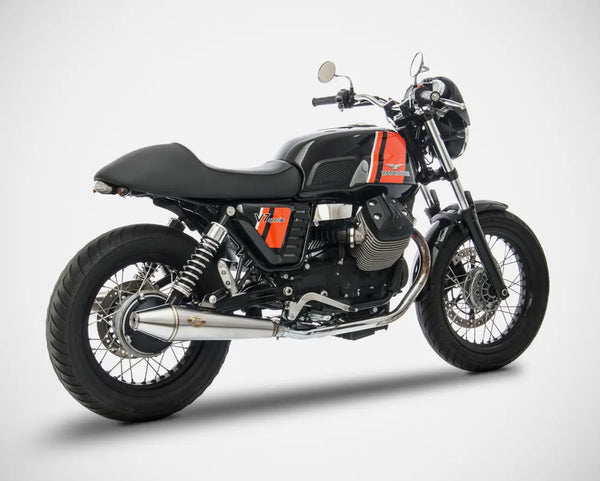 ZARD Exhaust Conical Slip-On Moto Guzzi V7 Classic / Stone / V7II Stone 2008-2015 image 3