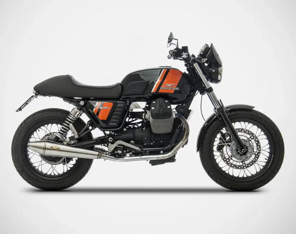 ZARD Exhaust Conical Slip-On Moto Guzzi V7 Classic / Stone / V7II Stone 2008-2015 image 2