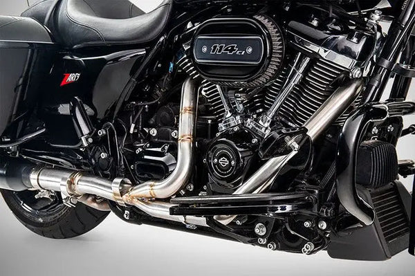ZARD Exhaust De-Cat Header Pipes Harley Davidson Grand American Models image 12