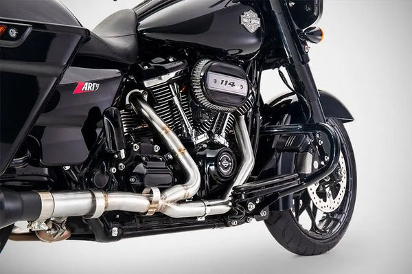 ZARD Exhaust De-Cat Header Pipes Harley Davidson Grand American Models image 3