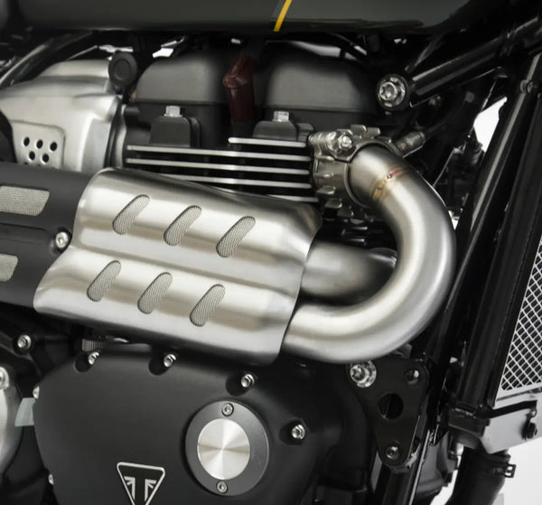 ZARD Exhaust Decat Kit Triumph Scrambler 1200 2019-2020
