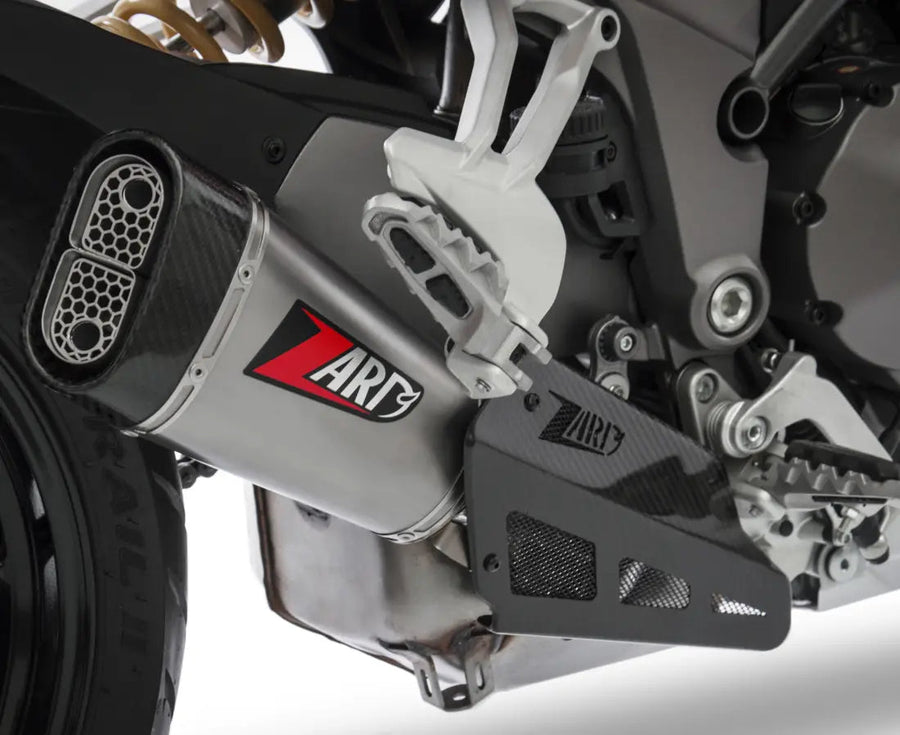 ZARD Exhaust Ducati Multistrada 1260 Slip-On Stainless Steel 2018-2019
