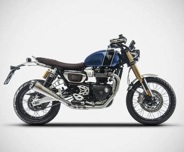 ZARD Exhaust Low Mount Full System Triumph Scrambler 1200 2019-2023