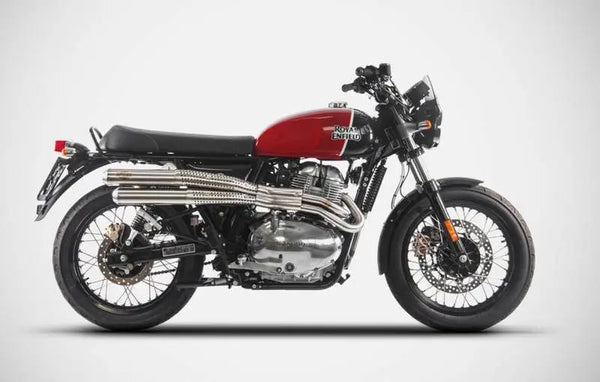 ZARD Exhaust Flat Full System Royal Enfield Interceptor / Continental GT 2019-