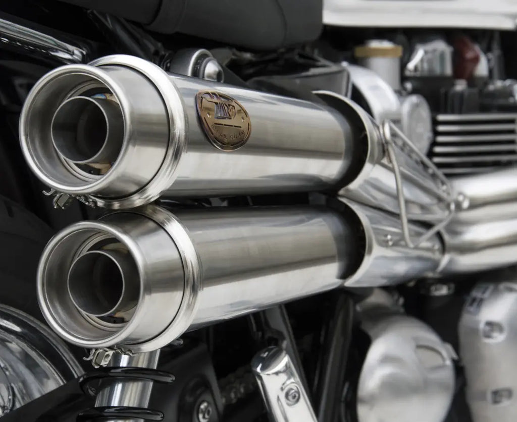 ZARD Exhaust High Mount Full System Triumph Bonneville T120 2016-
