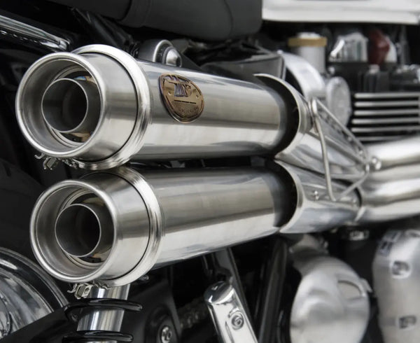 ZARD Exhaust High Mount Full System Triumph Bonneville T120 2016-