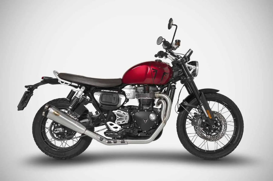 ZARD Exhaust Low Mount Full System Triumph Scrambler 1200 X / XE 2024-