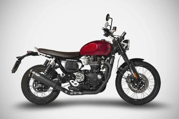 ZARD Exhaust Low Mount Full System Triumph Scrambler 1200 X / XE 2024-