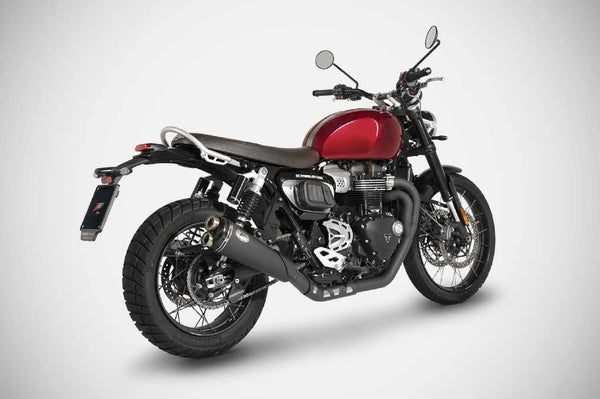 ZARD Exhaust Low Mount Full System Triumph Scrambler 1200 X / XE 2024-