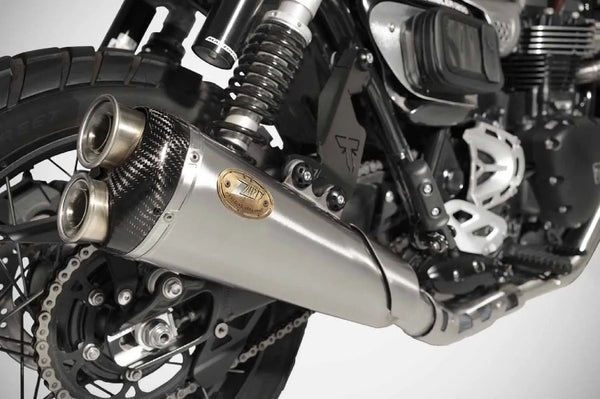ZARD Exhaust Low Mount Full System Triumph Scrambler 1200 X / XE 2024-