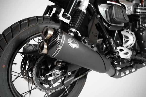 ZARD Exhaust Low Mount Full System Triumph Scrambler 1200 X / XE 2024-