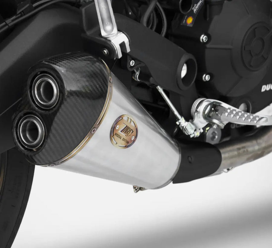 ZARD Exhaust Low Mount Slip-On Ducati Monster 797 2017-2019