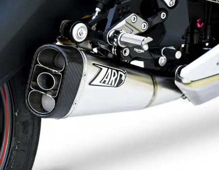 ZARD Exhaust Short Slip-On Triumph Daytona 675 2013-2016
