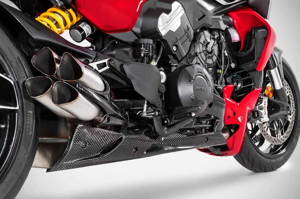 ZARD Exhaust Predator Slip-On Kit + Pre Silencer Box Ducati Diavel V4 2023-2024 image 2
