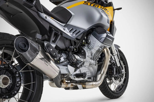 ZARD Exhaust Racing Slip-On Moto Guzzi Stelvio 2024- Titanium