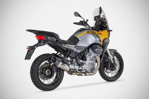 ZARD Exhaust Racing Slip-On Moto Guzzi Stelvio 2024- Titanium image 2