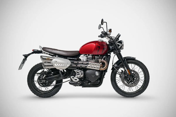 ZARD Exhaust Racing Slip-On Triumph Scrambler 1200 2024-
