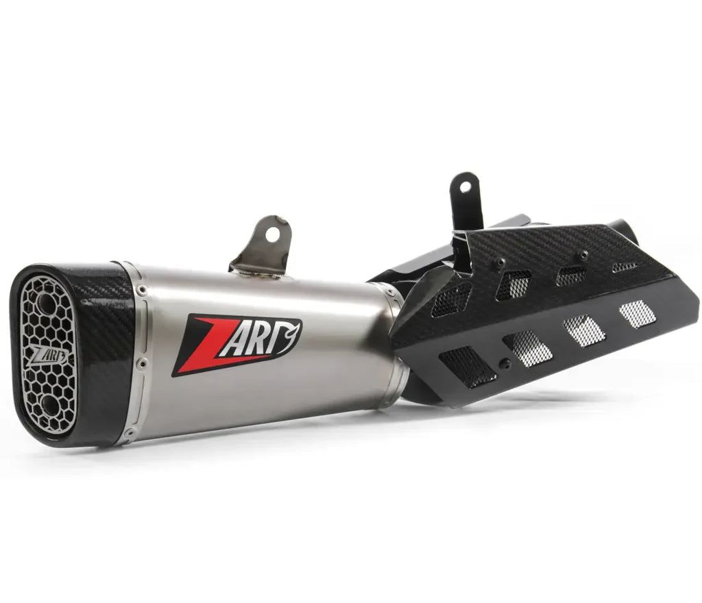 ZARD Exhaust Short Slip-On Triumph Street Triple 765 2017-2019 Stainless Steel