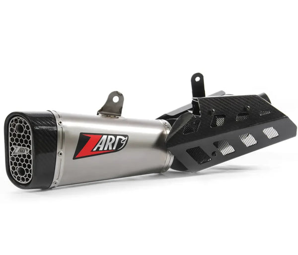 ZARD Exhaust Short Slip-On Triumph Street Triple 765 2017-2019 Stainless Steel
