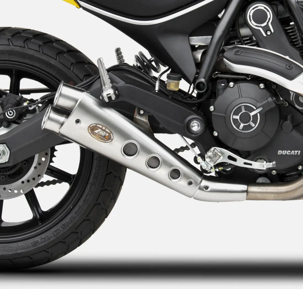 ZARD Exhaust Special Low Mount Slip-On Ducati Scrambler 800 2015-2022