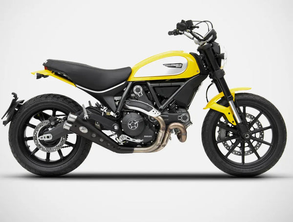 ZARD Exhaust Special Low Mount Slip-On Ducati Scrambler 800 2015-2022 image 2