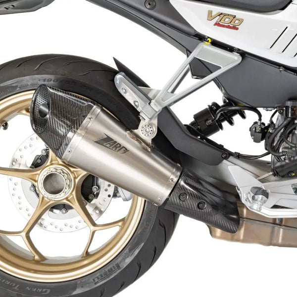 ZARD Exhaust Slip-On Moto Guzzi V100 Mandello 2023- Titanium