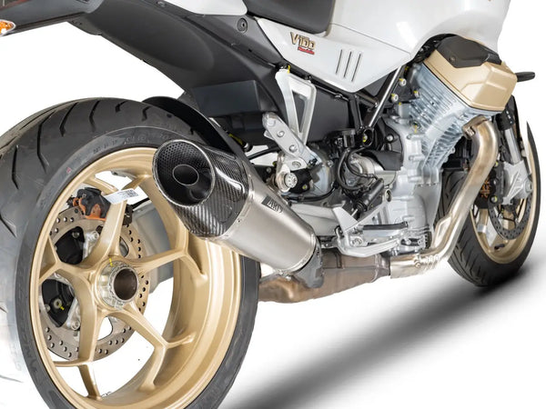 ZARD Exhaust Slip-On Moto Guzzi V100 Mandello 2023- Titanium