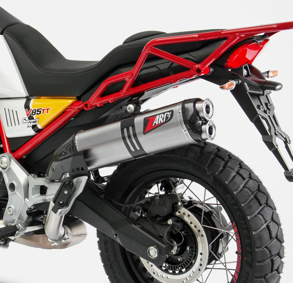 ZARD Exhaust Slip-On Moto Guzzi V85TT 2019-2023