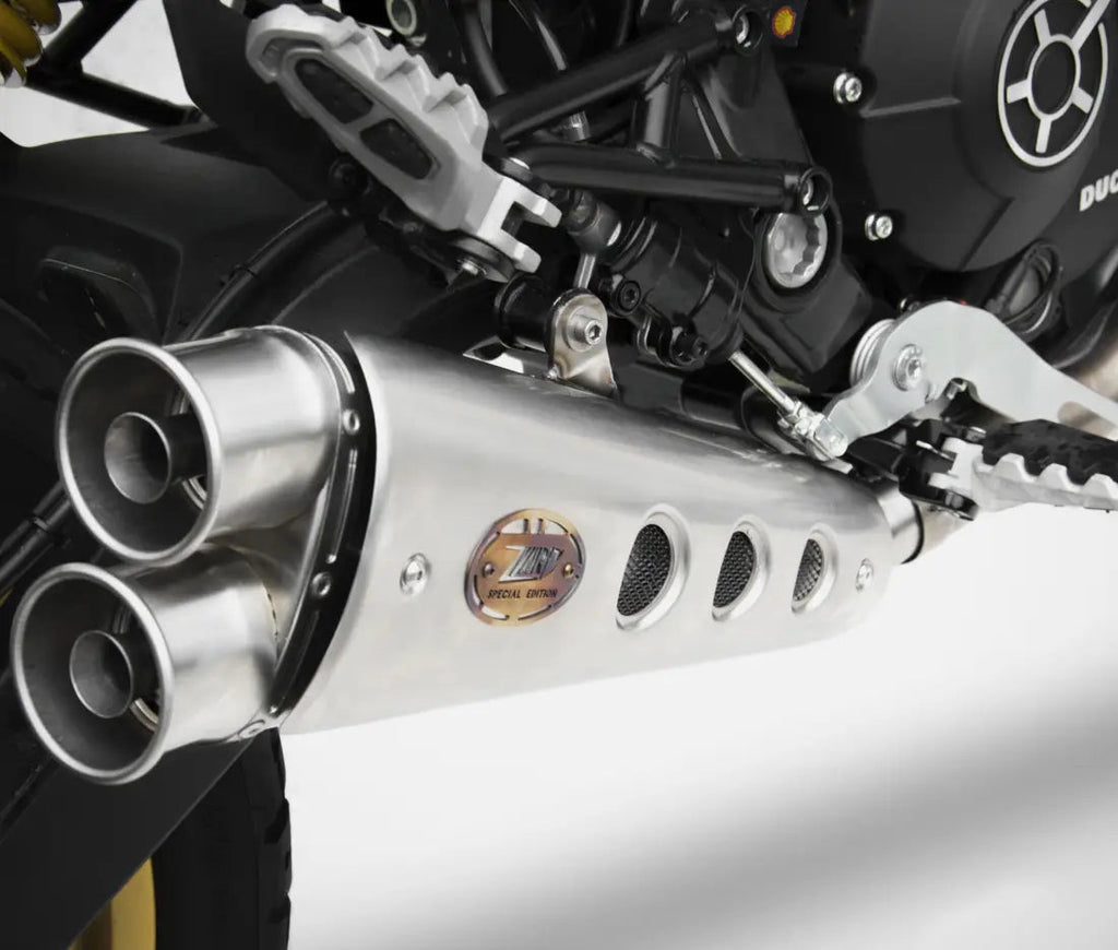 ZARD Exhaust Special Edition Slip-On Ducati Scrambler Desert Sled 2017-2019