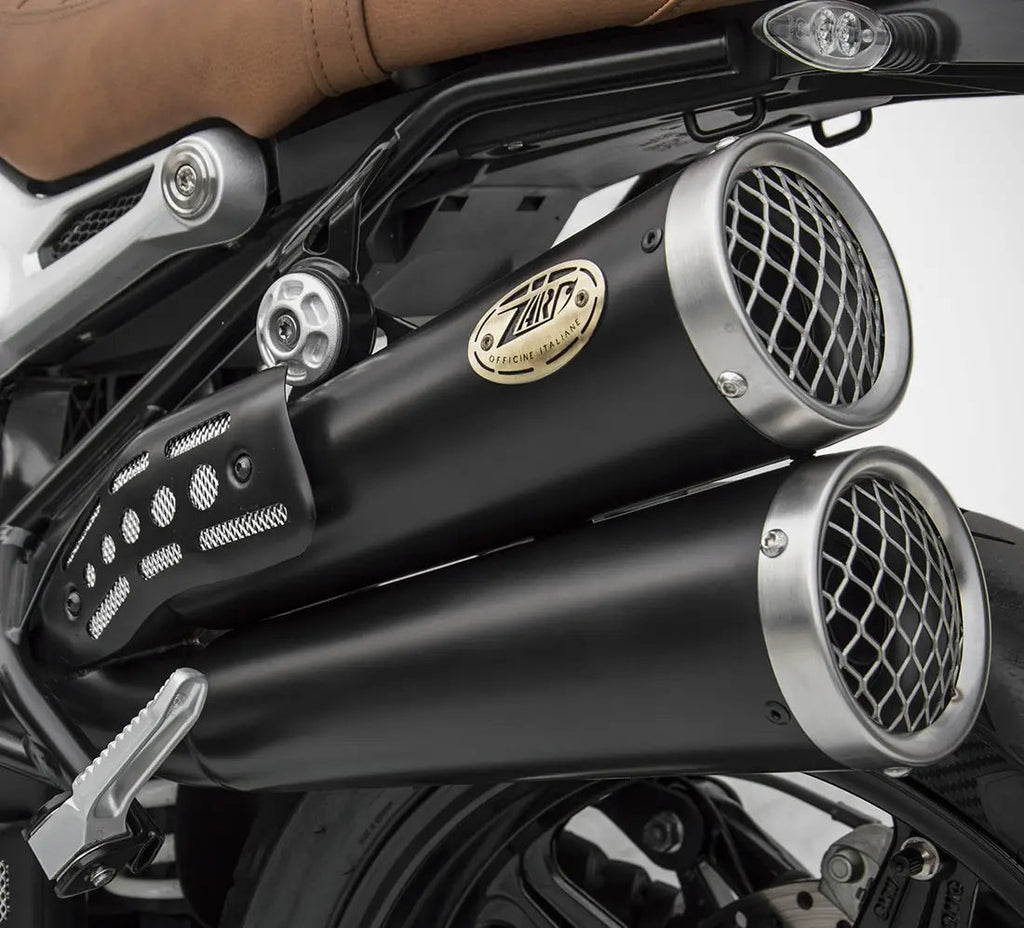 ZARD Exhaust Slip-On Thunderbolt High Mount BMW R nineT Scrambler 2021-