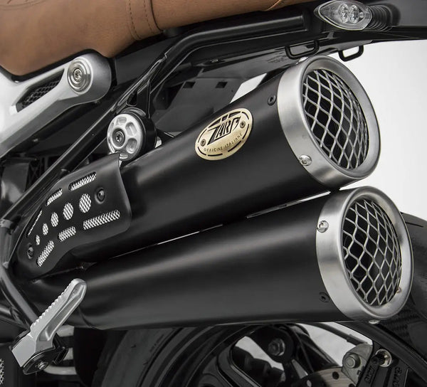 ZARD Exhaust Slip-On Thunderbolt High Mount BMW R nineT Scrambler 2021-