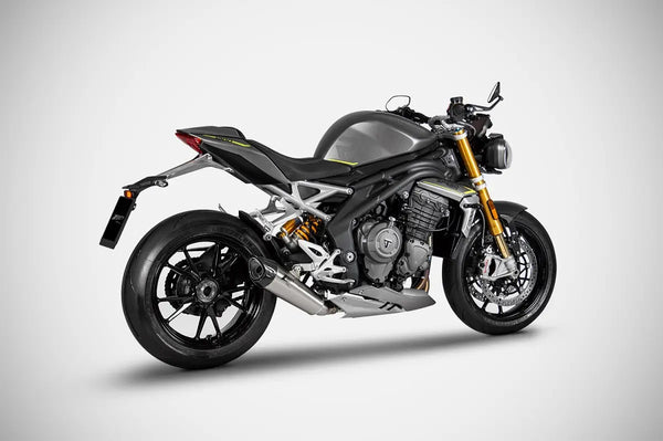 ZARD Exhaust Slip-On Triumph Speed Triple 1200 RS / RR 2021- Titanium