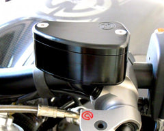 MOTOCORSE ALUMINIUM BILLET OIL RESERVOIR FOR BREMBO RADIAL BRAKE MASTER CYLINDER
