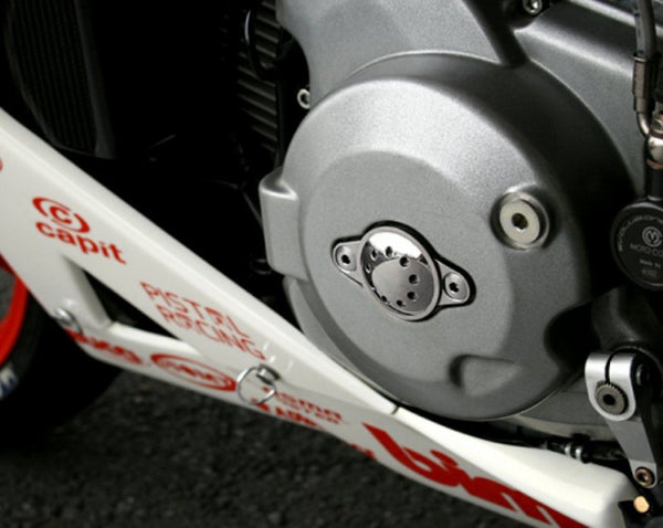 MOTOCORSE TITANIUM ALTERNATOR COVER MTS-HYPERM-M1100 /796/ 696/1200/821