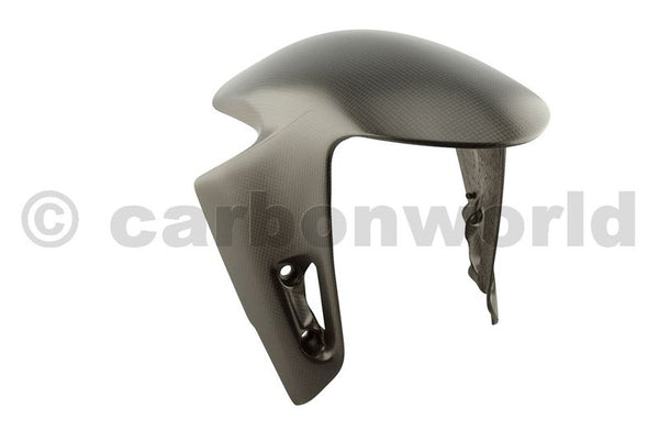 MATTE CARBON FRONT FENDER FOR DUCATI PANIGALE V4 BY CARBONWORLD