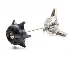 MOTOCORSE Rear Axle Slider with Spinner Design Wheel Nut | 102125033