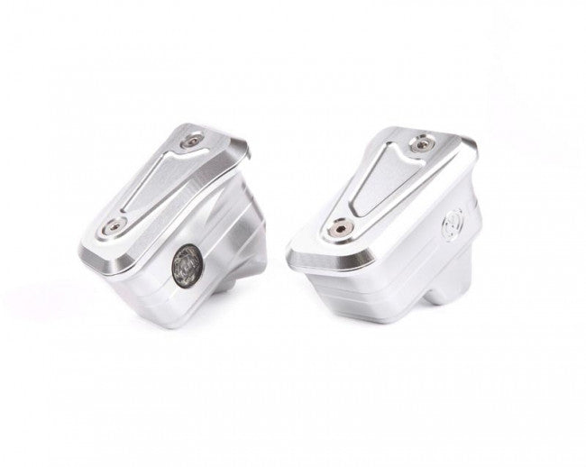 MOTOCORSE CNC BILLET BRAKE AND CLUTCH OIL RESERVOIRS KIT FOR BREMBO RADIAL RACING PUMPS