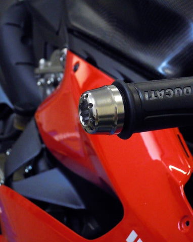 MOTOCORSE TITANIUM HANDLEBAR COUNTERWEIGHT KIT