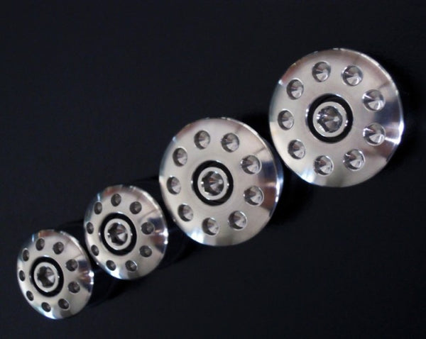 MOTOCORSE TITANIUM FRAME PLUGS KIT (Nr4)