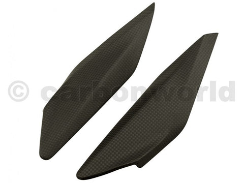 MATTE CARBON FRAME COVER KIT FOR DUCATI PANIGALE 959 1299 S BY CARBONWORLD