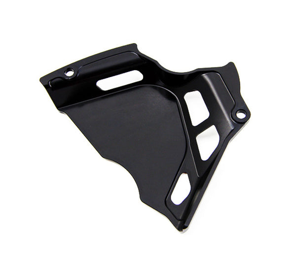 MOTOCORSE Billet CNC DIAVEL Front Sprocket Cover, Silver or Black