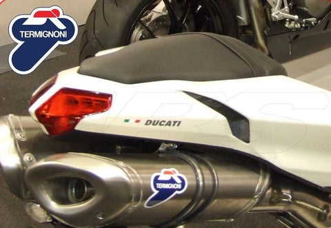 008TO - TERMIGNONI DUCATI 848-1098-1198 TITANIUM HOMOLOGATED SILENCERS