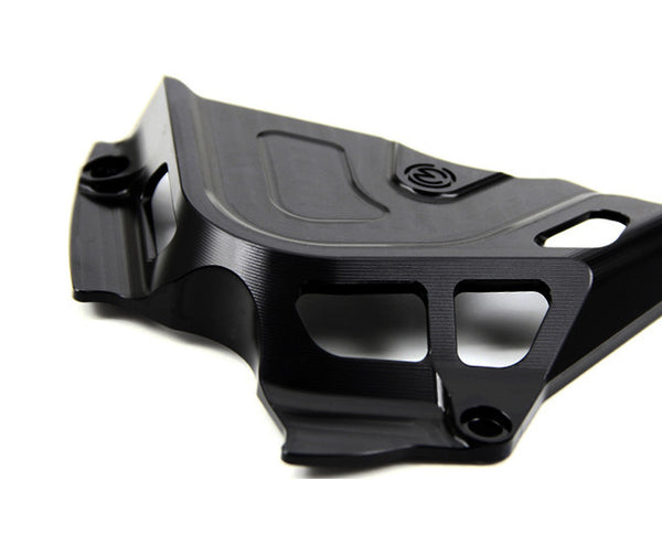 MOTOCORSE Billet CNC DIAVEL Front Sprocket Cover, Silver or Black