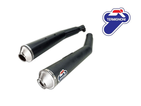 009BP - PAIR OF RACING SILENCERS TERMIGNONI DUCATI SPORT 1000 BIPOSTO