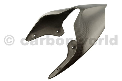 MATTE CARBON SEAT PANELS FOR DUCATI PANIGALE V4 BY CARBONWORLD