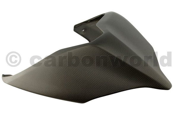 MATTE CARBON SEAT PANELS FOR DUCATI PANIGALE V4 BY CARBONWORLD